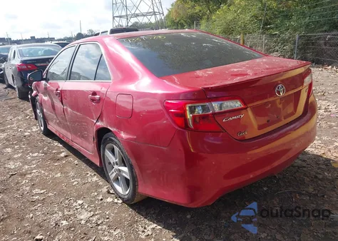 2012 Toyota Camry Se from USA, damaged, VIN 4T1BF1FK6CU596570